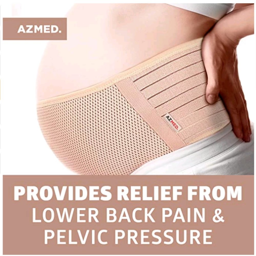 Maternity Belt -  Breathable Pregnancy Back Support - Belly Band Pelvic Pressure